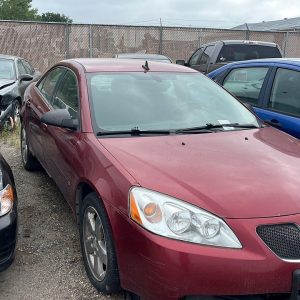 2008 Pontiac G6 Red